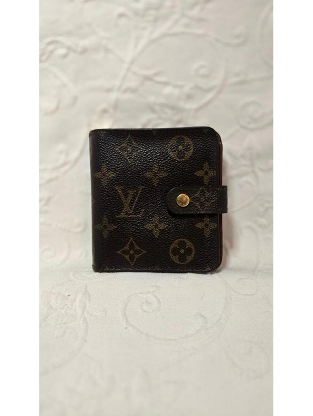 Louis Vuitton Monogram Canvas Compact Wallet